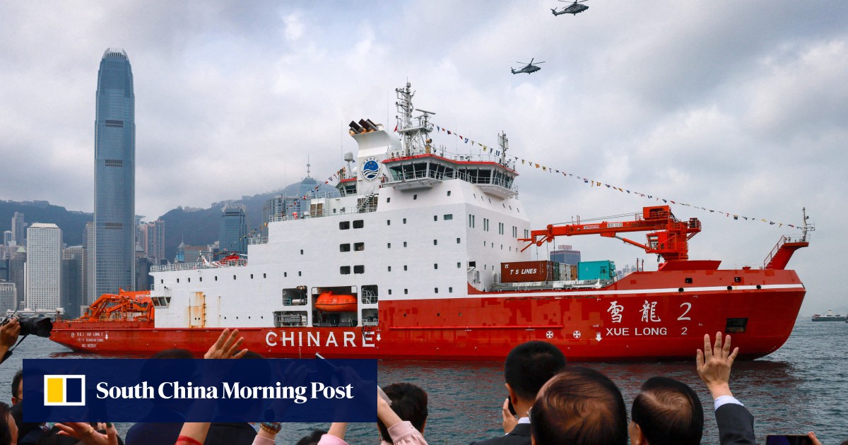 Tim ekspedisi pemecah es China Xue Long 2 berharap peran Hong Kong dalam misi kutub di masa depan, saat kapal tiba dalam kunjungan 5 hari
